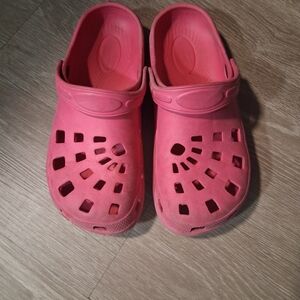 Women's Pink Casual Clogs